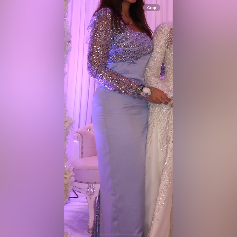 Lavender Evening Dress